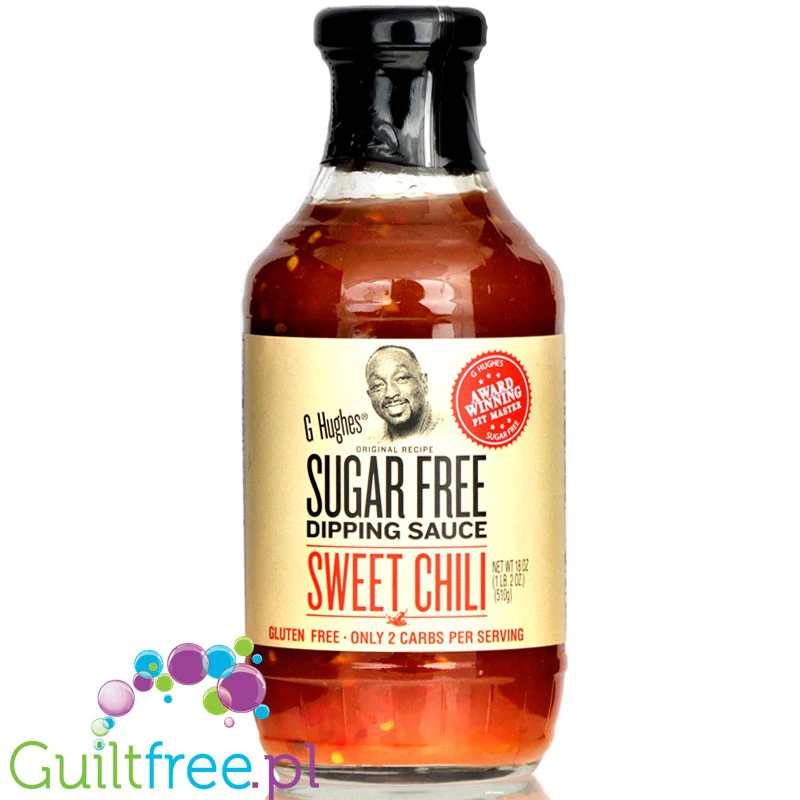 G. Hughes Dipping Sauce Sweet Chilli - pikantny sos bez cukru z papryczką pimento
