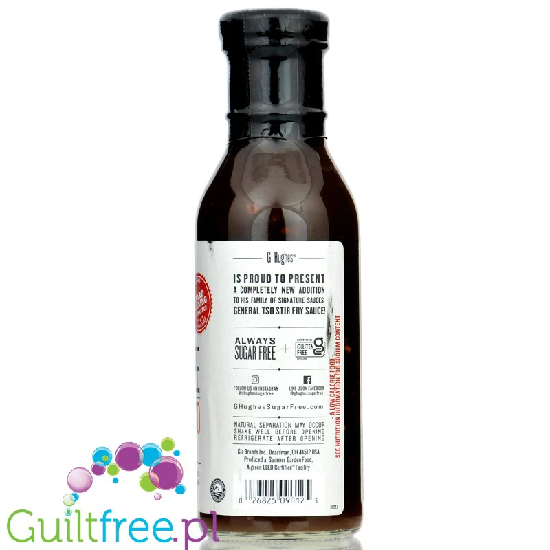 G. Hughes General Sauce, General Tso Stir Fry - keto sos do stir fry z bulionem drobiowym i tamari - Image 3
