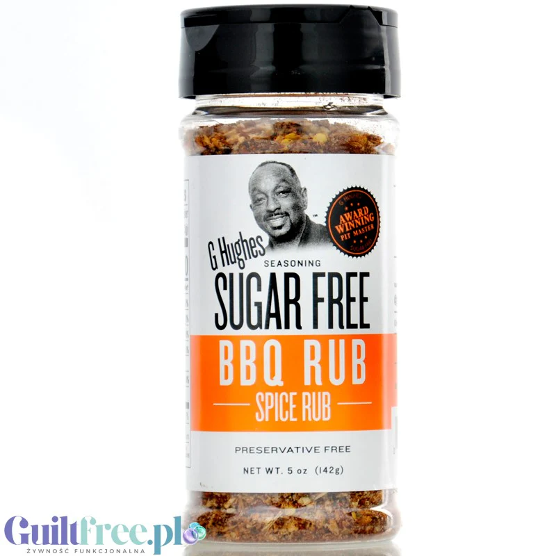 G. Hughes Seasoning BBQ Spice Rub - pikantna przyprawa do steków i burgerów bez cukru i glutaminianu