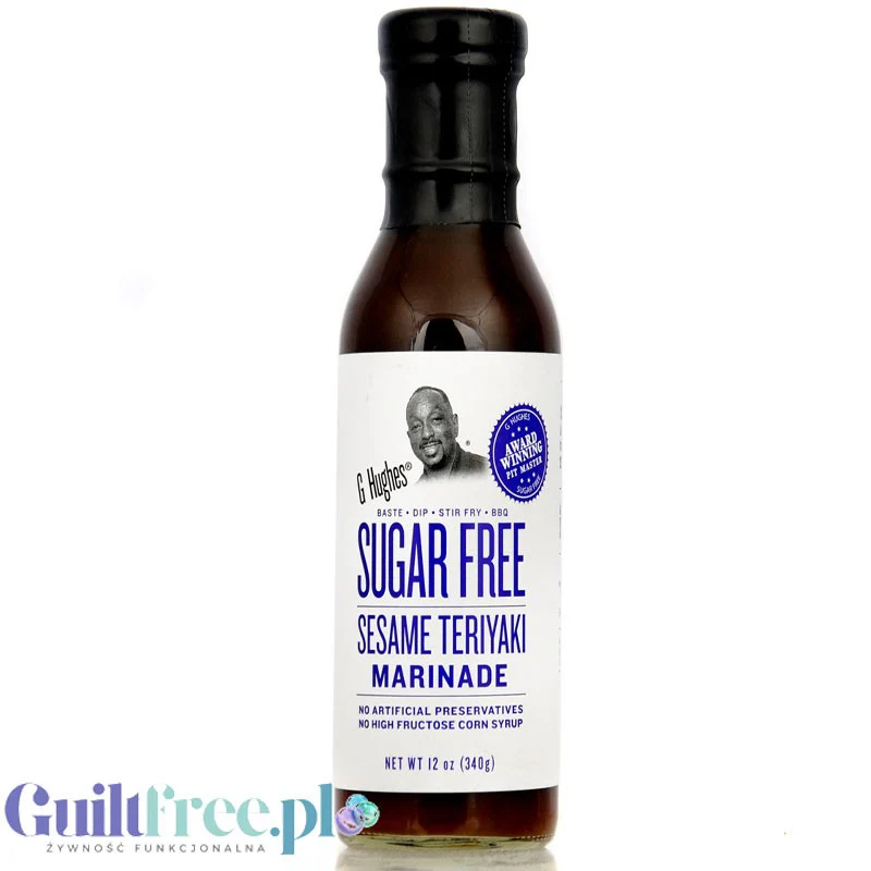 G. Hughes Sesame Teriyaki Marinade - azjatycka marynata sezamowa bez cukru i glutenu