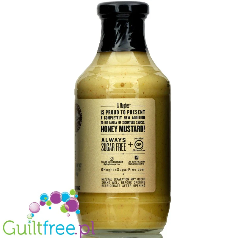 G. Hughes Dipping Sauce - sos / marynata miodowo-musztardowa bez cukru - Image 3
