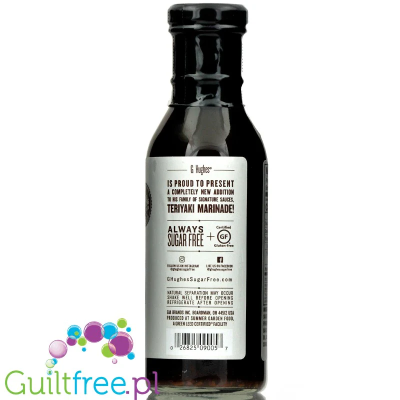 G. Hughes Teriyaki Marinade - azjatycka marynata bez cukru i glutenu - Image 3