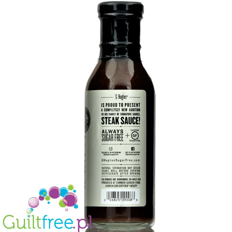 G. Hughes Steak Sauce - sos do steków bez cukru i glutenu - Image 3