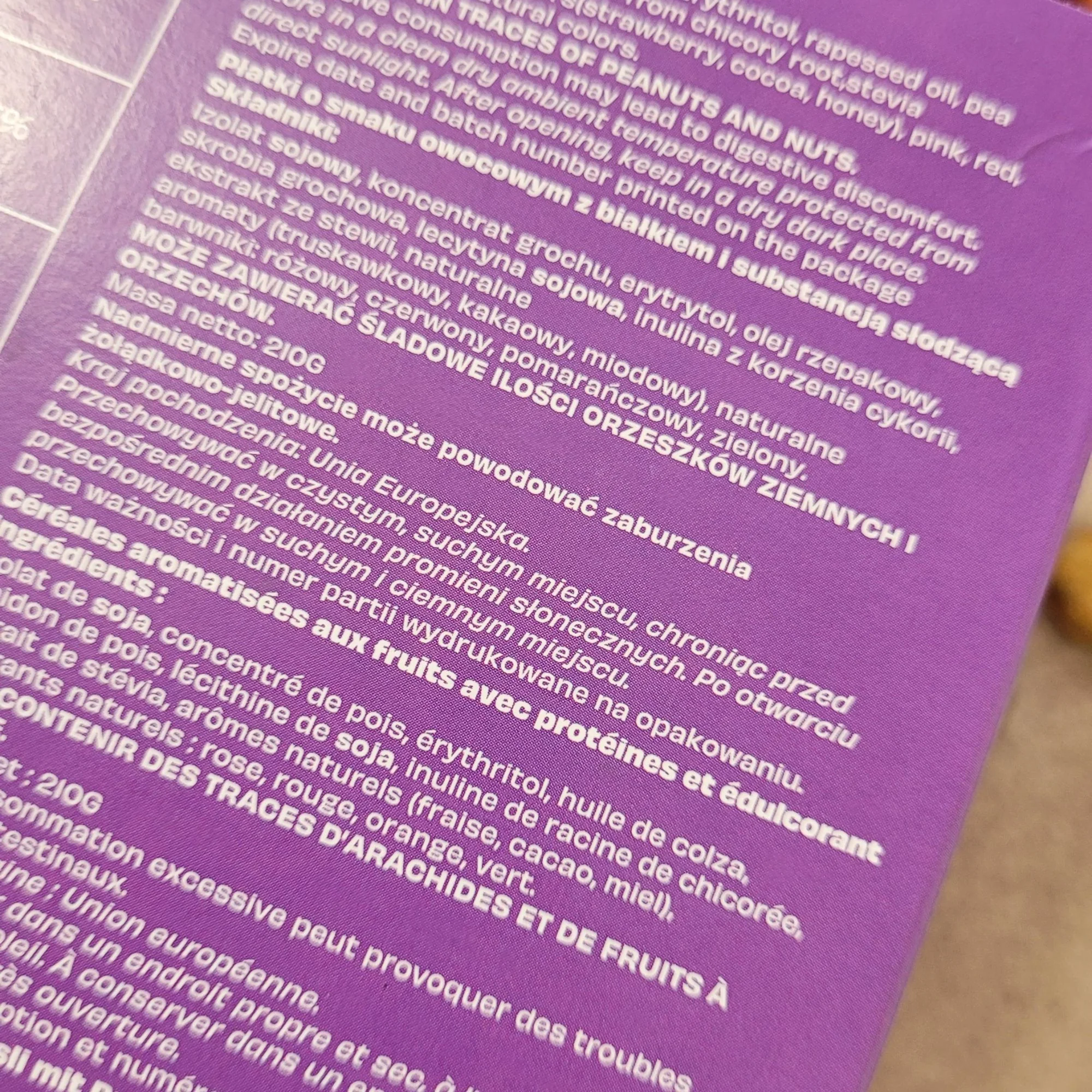 Gains Therapy Frost Rings - bezglutenowe keto płatki truskawka & miód o wysokiej zawartości białka - Image 4