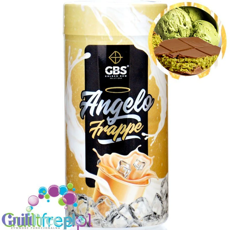 GBS Angelo Frappe, smak Lodów z Czekoladą Dubajską - kawa rozpuszczalna z mlekiem i aromatem, 13kcal