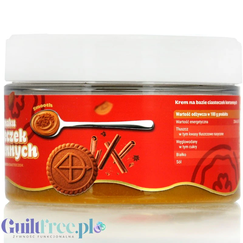 GBS Krem z ciasteczek korzennych z posypką z ciasteczek i nutą cynamonu (CHEAT MEAL) - Image 3