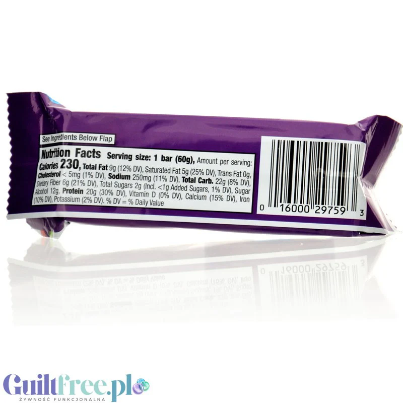 General Mills Snack Bar Cinnamon Toast - baton proteinowy bez cukru z płatkami i masłem migdałowym 20g białka - Image 3
