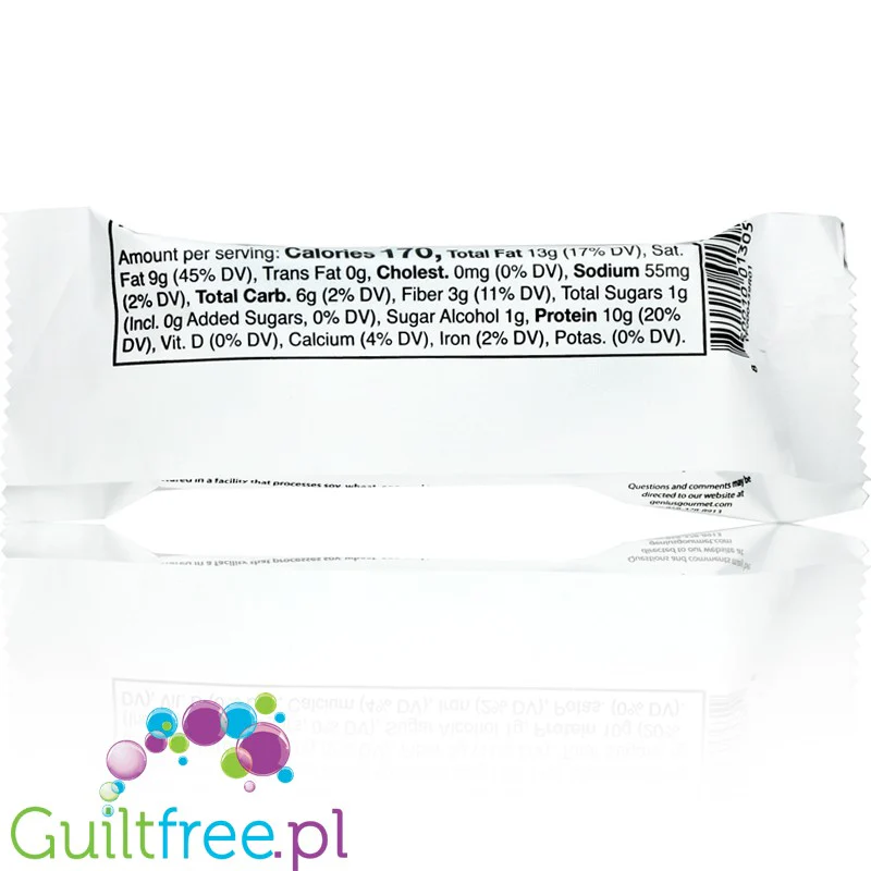 Genius Gourmet Keto Chocolate Dream - ketogeniczny baton z MCT 170kcal - Image 3