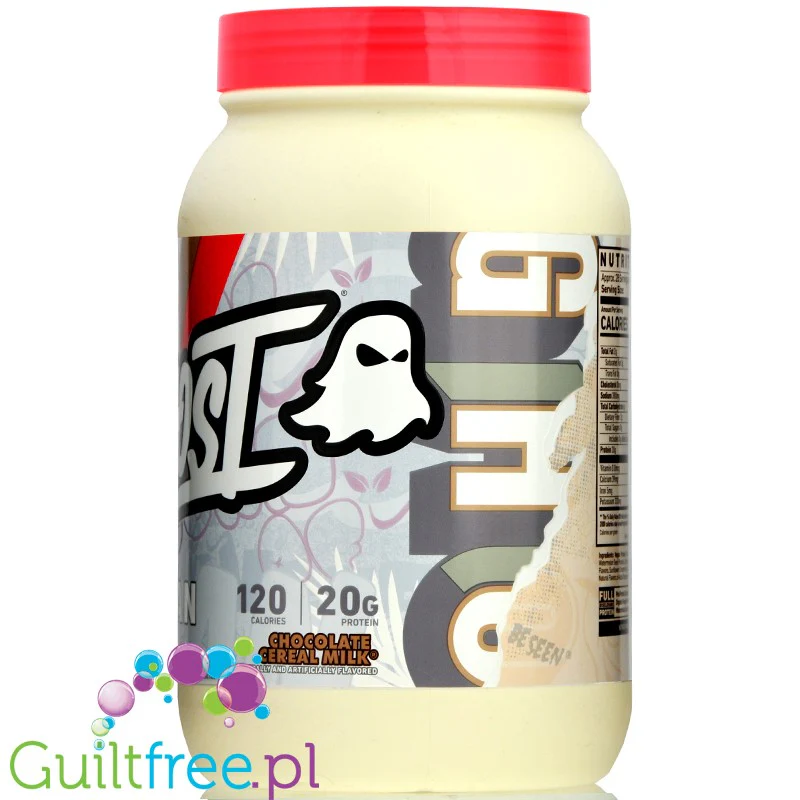 Ghost Vegan Protein Chocolate Cereal Milk - wegańska odżywka białkowa bez soi i glutenu - Image 4