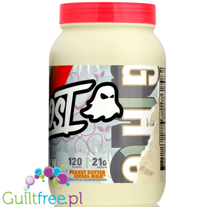 Ghost Vegan Protein Peanut Butter Cereal Milk - wegańska odżywka białkowa bez soi i glutenu - Image 3