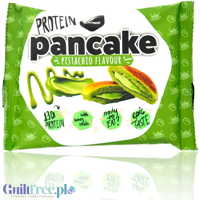 Go Fitness Protein Pancake Pistachio - naleśnik białkowy z kremem pistacjowym 181kcal