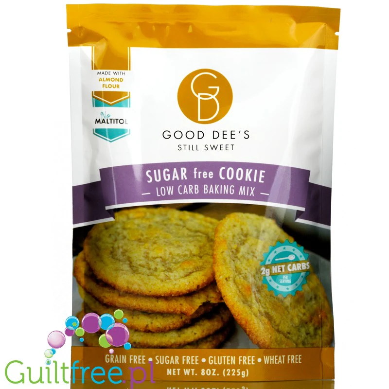 Good Dee's Low Carb Cookie - mieszanka do przygotowania keto herbatników bez cukru i glutenu