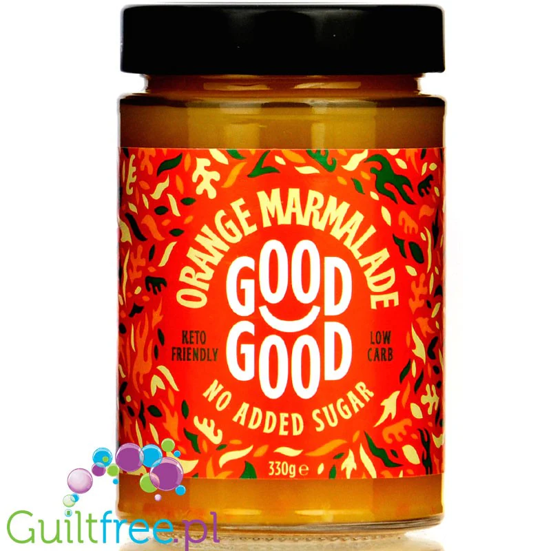 Good Good Keto Orange Marmalade - keto marmolada pomarańczowa bez cukru, 27kcal
