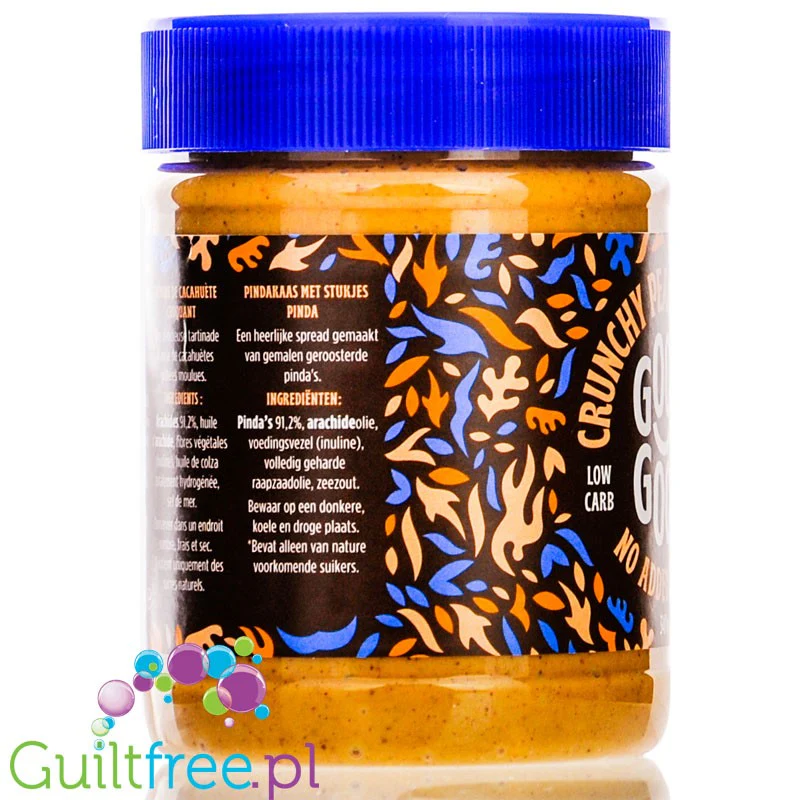 Good Good Peanut Butter Crunchy - miazga z orzechów ziemnych z inuliną i olejem arachidowym - Image 4