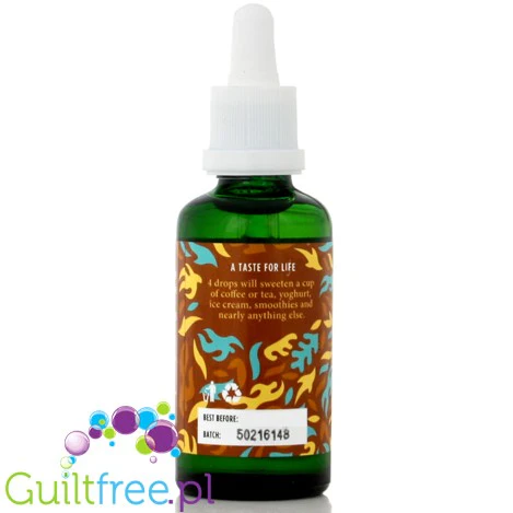 Good Good Sweet Drops of Stevia Vanilla, naturalny aromat ze stewią, Wanilia - Image 3