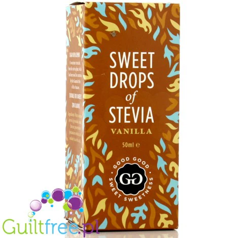 Good Good Sweet Drops of Stevia Vanilla, naturalny aromat ze stewią, Wanilia - Image 9