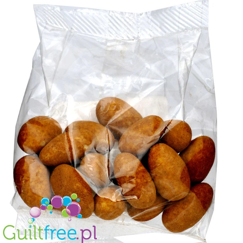Got7 Protein Almonds White Chocolate & Cinnamon - migdały w bezcukrowej białej czekoladzie z cynamonem i WPI - Image 4