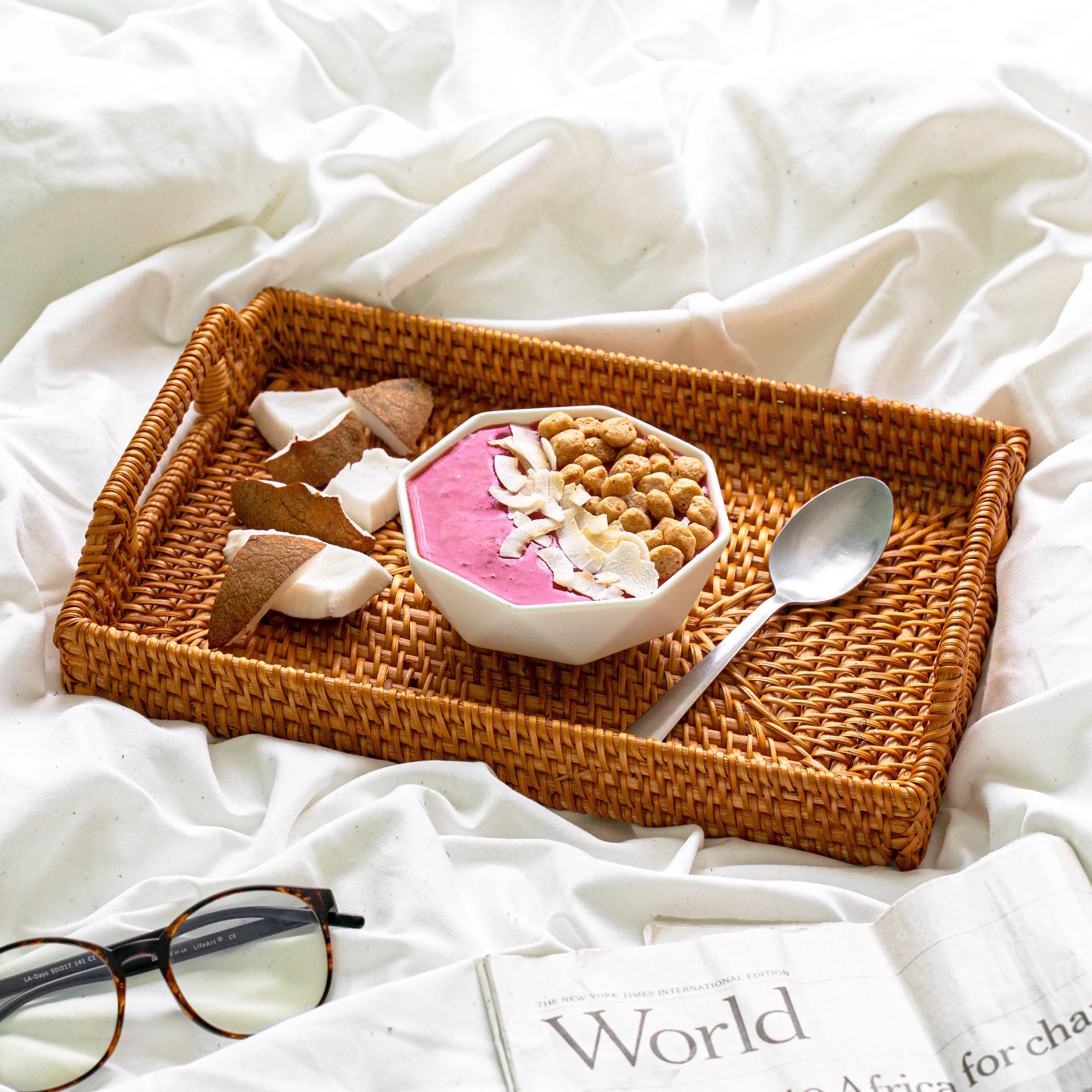 Grandma Crunch Cereal Coconut - wegańskie płatki śniadaniowe bez cukru 50% białka - Image 6