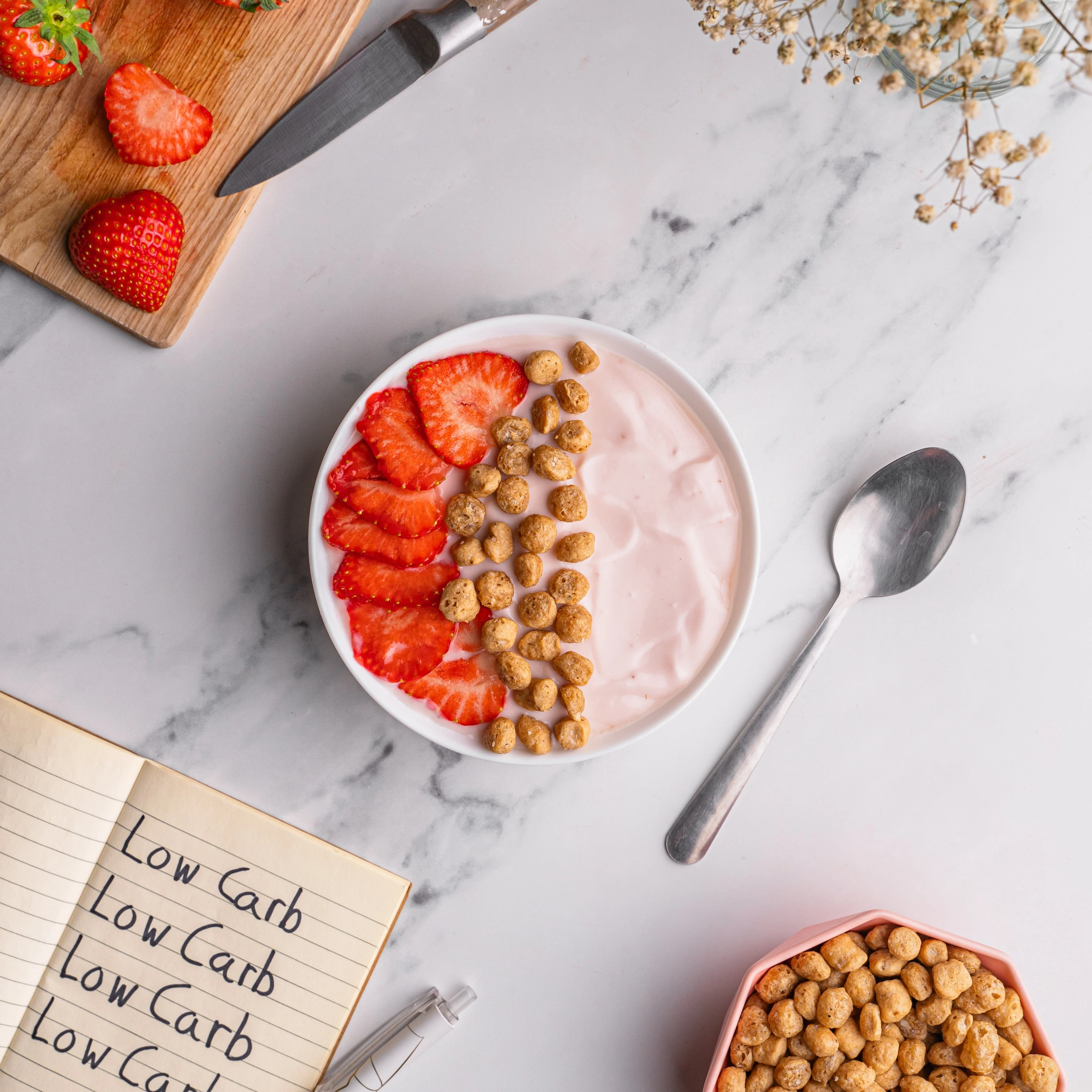 Grandma Crunch Cereal Coconut - wegańskie płatki śniadaniowe bez cukru 50% białka - Image 7