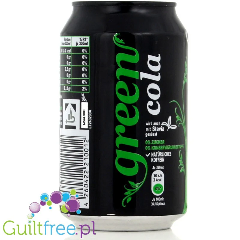 Green Cola słodzona stewią 0kcal - Image 2