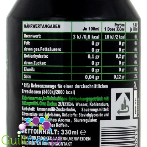 Green Cola słodzona stewią 0kcal - Image 4