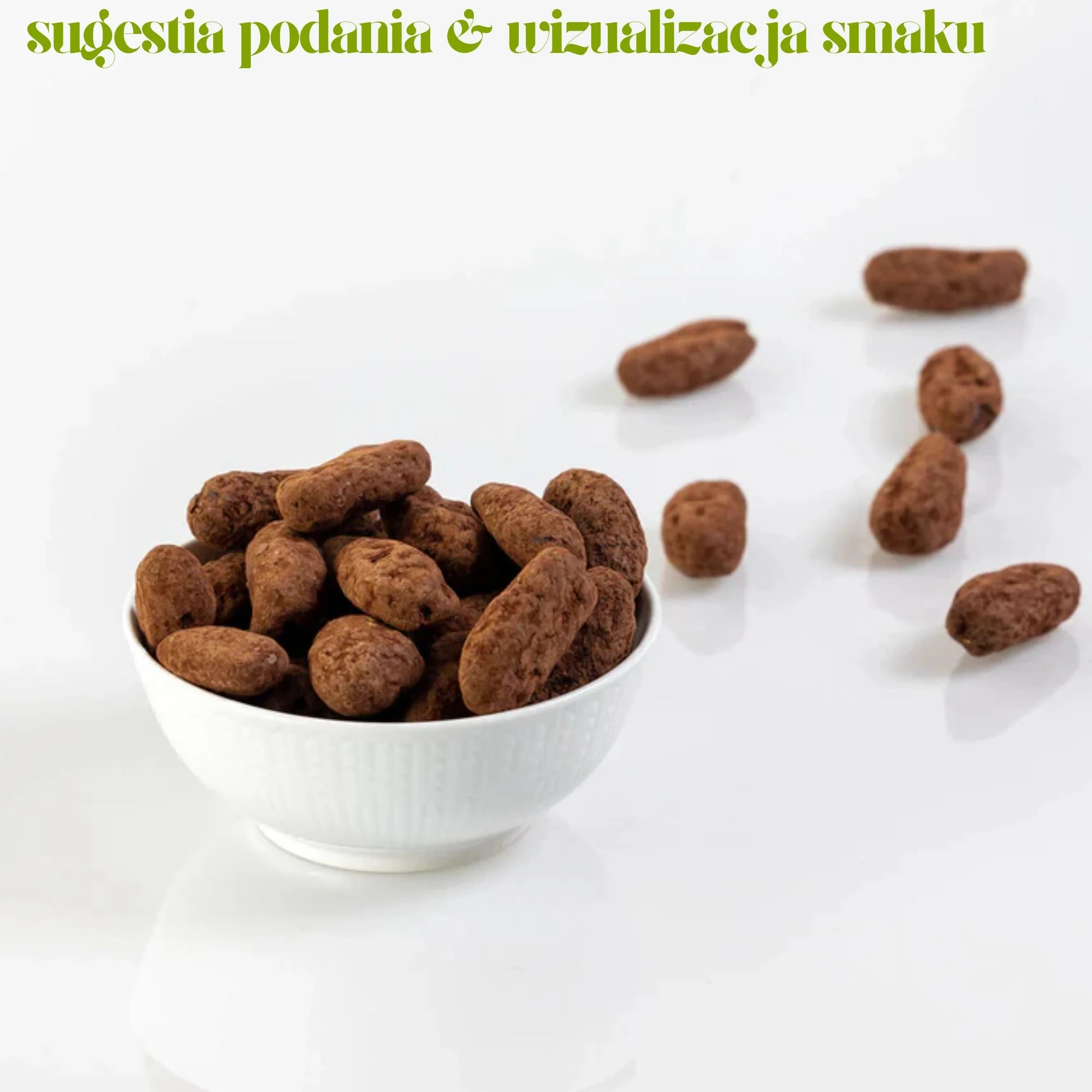 Green Dates Belgian Chocolate & Cocoa - daktyle bez dodatku cukru w belgijskiej gorzkiej czekoladzie - Image 2