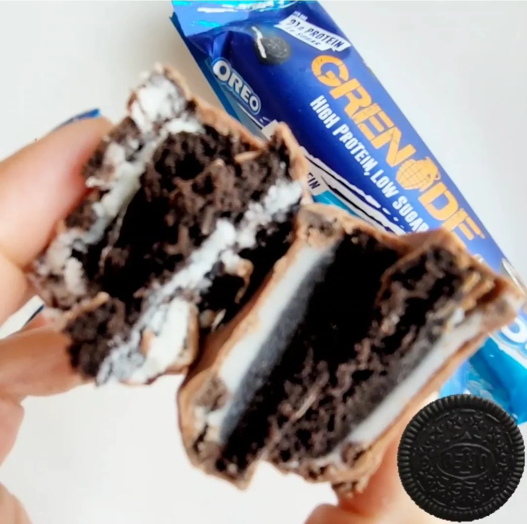 Grenade Carb Killa Oreo - baton proteinowy z ciasteczkami Oreo, 21g białka & 1g cukru - Image 5