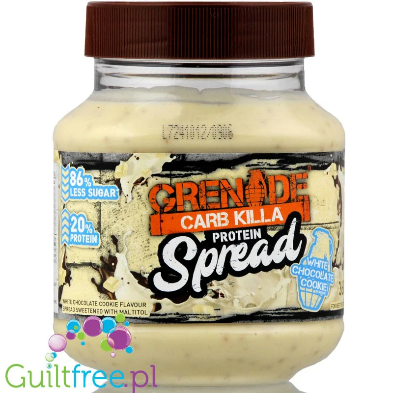 Grenade Carb Killa White Chocolate Cookie krem biała czekolada z WPC