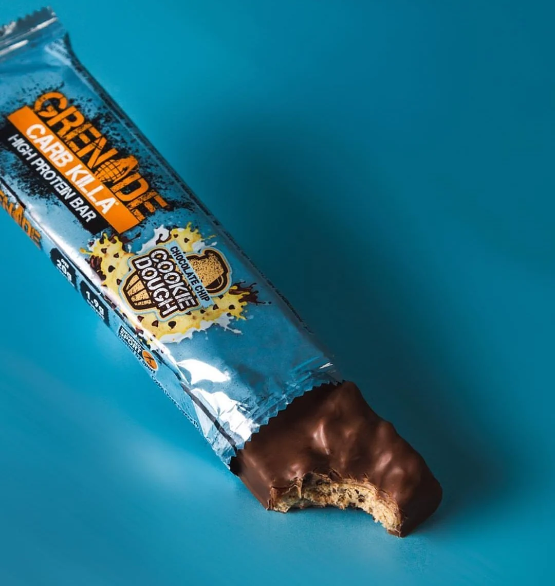 Grenade Carb Killa Cookie Dough, baton białkowy z ksylitolem, Ciasteczka & Czekolada - Image 4