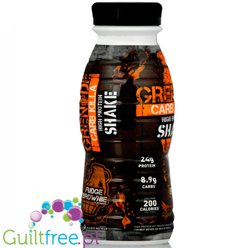 Grenade Carb Killa Fudge Brownie czekoladowy protein drink 24g białka - Image 4
