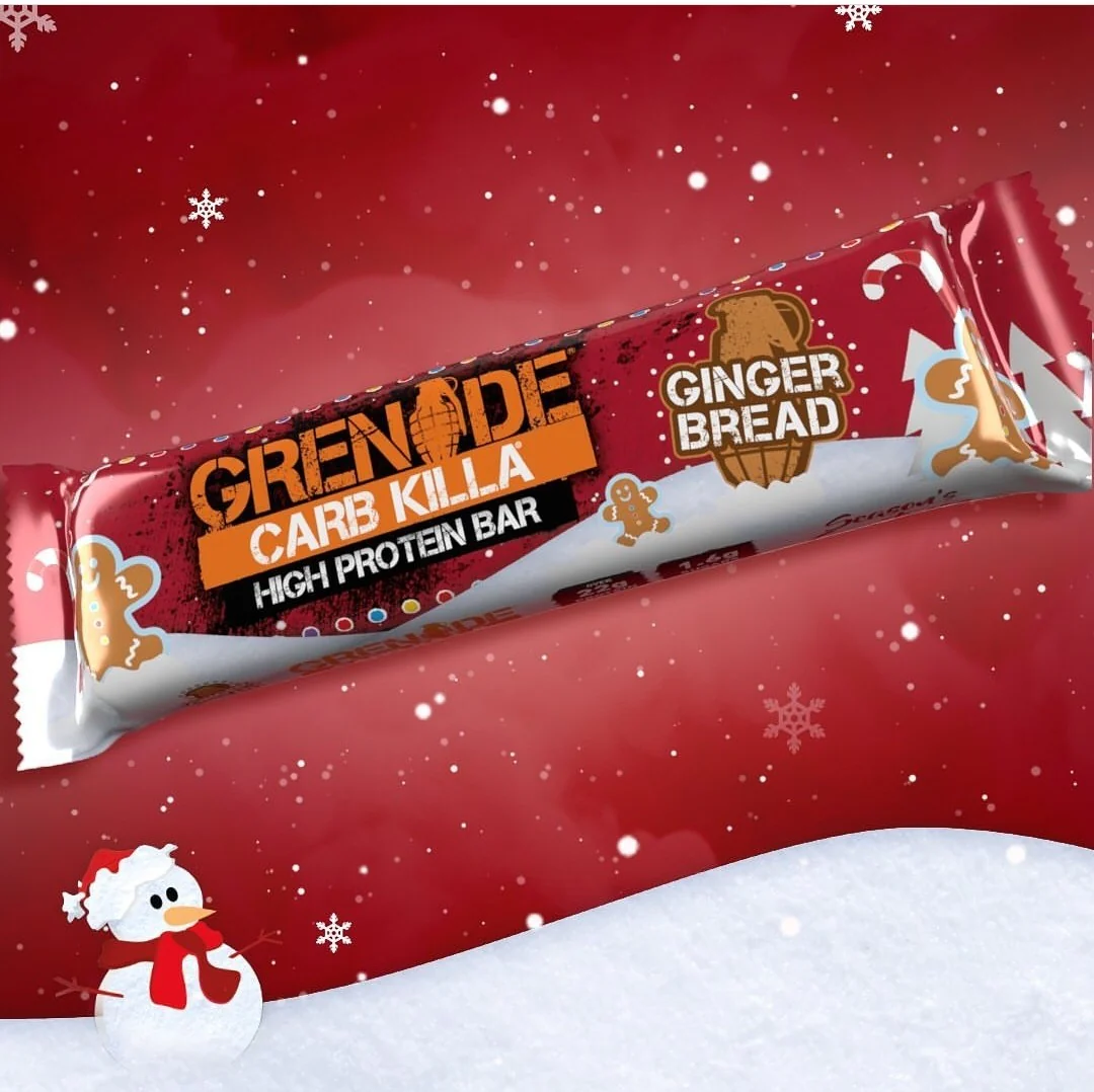 Grenade Carbkilla Gingerbread - pierniczkowy baton proteinowy, edycja limitowana - Image 5