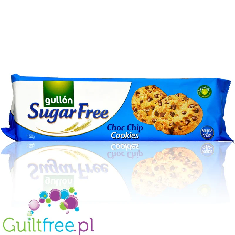 Gullón Choco Chip ZERO Ciastka bez cukru z kawałkami czekolady - Image 6