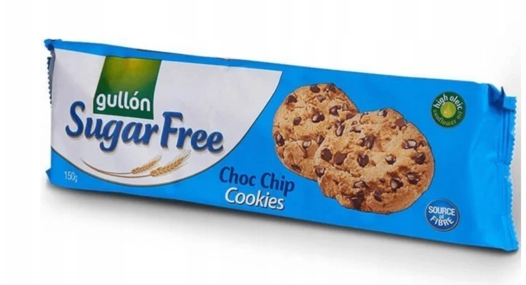 Gullón Choco Chip ZERO Ciastka bez cukru z kawałkami czekolady - Image 7