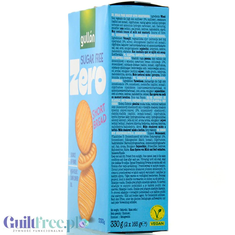 Gullón ZERO Shortbread - herbatniki maślane bez cukru - Image 5