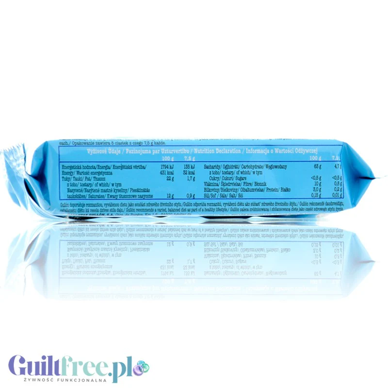Gullón Zero Wafer Vanilla - wegańskie wafelki bez cukru z kremem waniliowym - Image 3