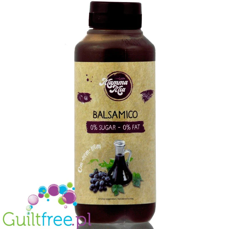 Gymqueen Mamma Mia Balsamico sos sałatkowy zero kcal bez cukru i bez tłuszczu - Image 2