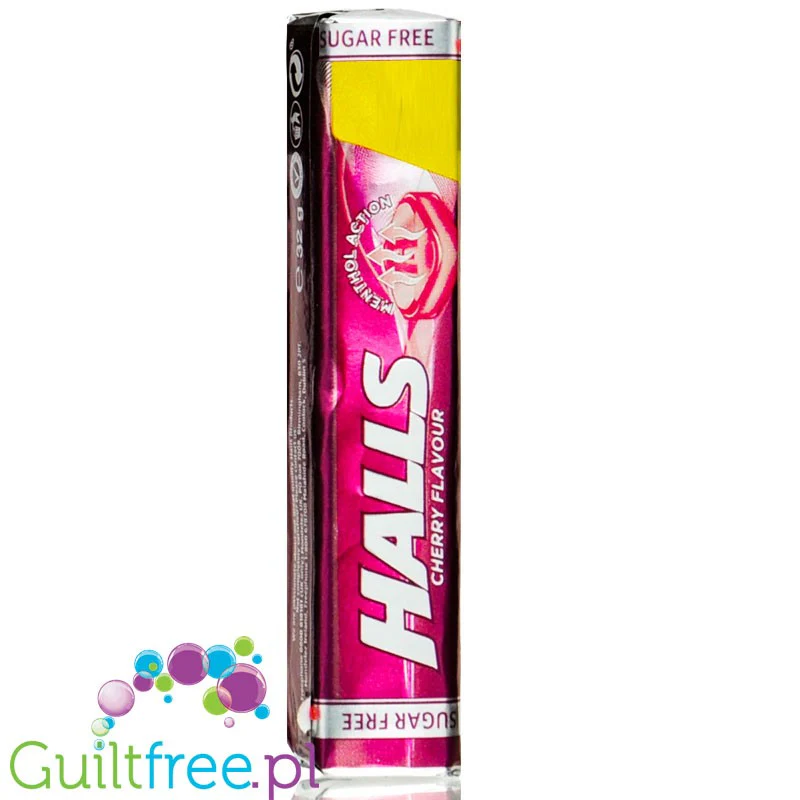 Halls Cherry - cukierki wiśniowe bez cukru - Image 2