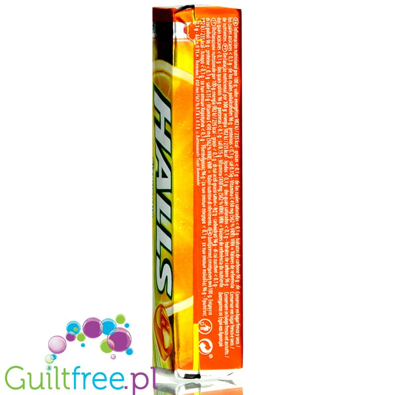 Halls Citrus Mix pastylki cytrusowe bez cukru - Image 3