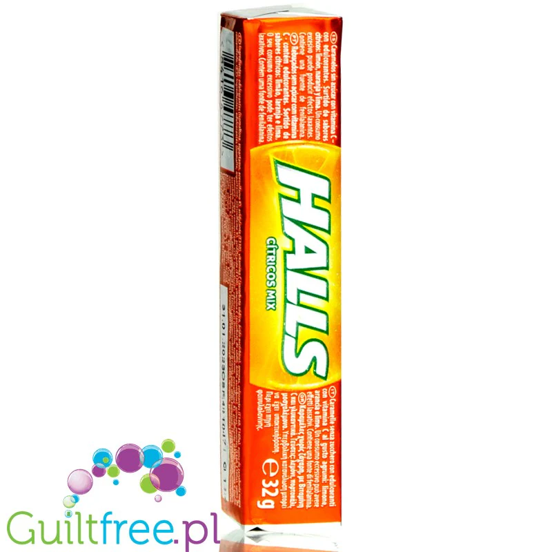 Halls Citrus Mix pastylki cytrusowe bez cukru - Image 4