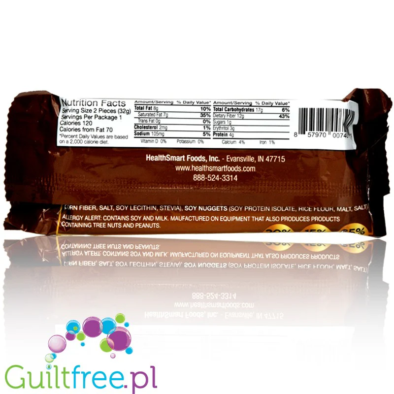 Healthsmart Keto Wise Fat Bomb, Crispy Caramels PUDEŁKO x 16 SZTUK, keto czekoladki - Image 2