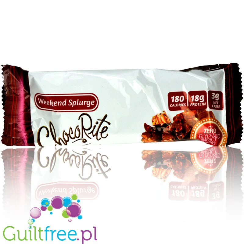 Healthsmart Keto Wise Weekend Splurge keto baton proteinowy z MCT (Ciasteczko, Karmel, Czekolada & Nugat) - Image 3