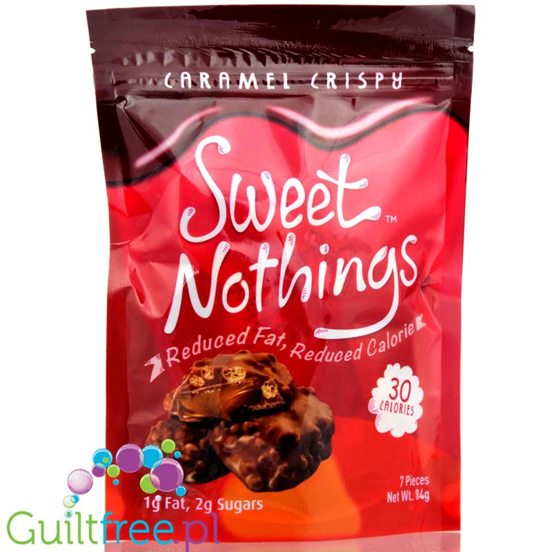 Healthsmart Sweet Nothings Caramel Crispy - czekoladki karmelowe o obniżonej zawartości tłuszczu - Image 3
