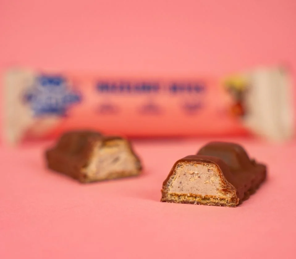 HealthyCo Hazelnut Bites - wafelek w czekoladzie nadziewany kremem nugatowym a la Bueno, bez cukru - Image 5