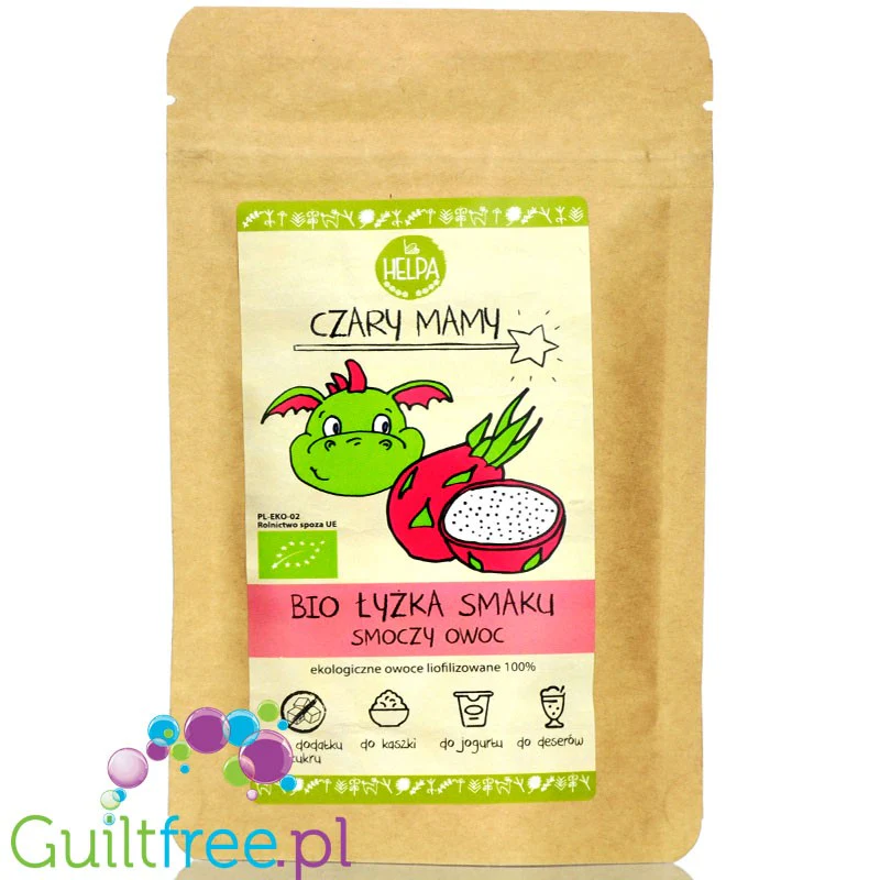 Helpa Łyżka Smaku Dragonfruit - liofilizowany puder Smoczy Owoc 100% owoców - Image 3