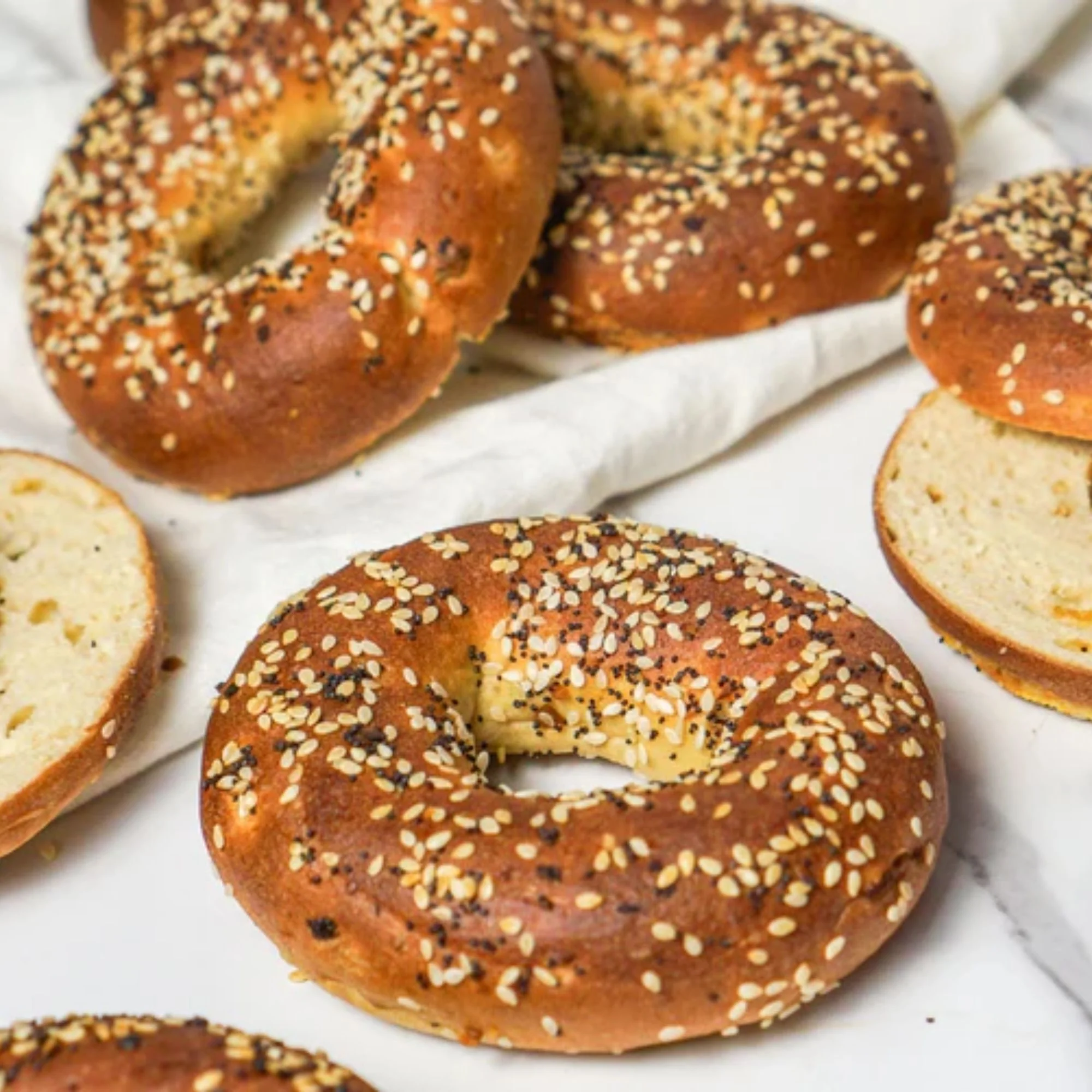 Hero Everything Bagels - keto bajgle proteinowe z ziarnami, tylko 5g węglowodanów netto - Image 6