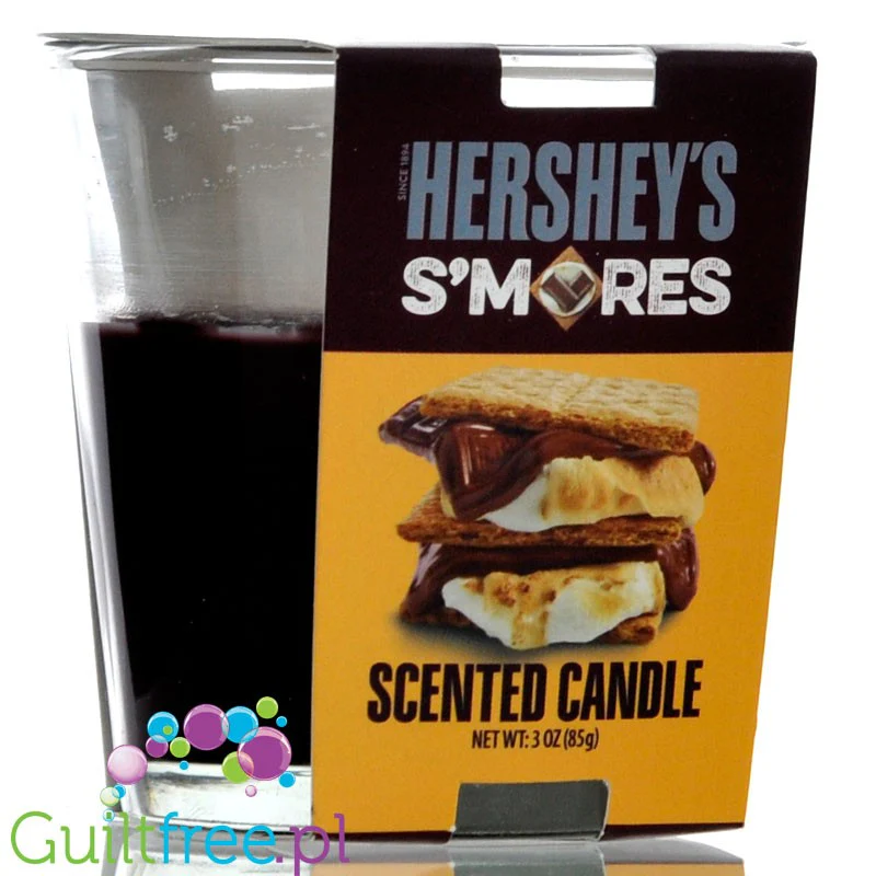 Hershey's Scented Candle S'mores - świeczka zapachowa Smores (Czekolada, Marshmallow & Herbatniki)