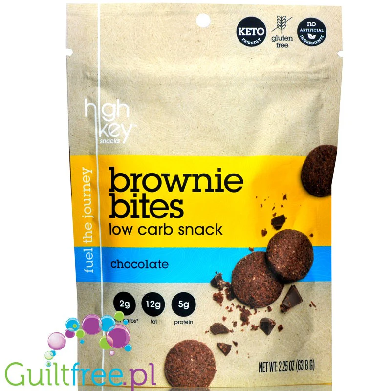 HighKey Snacks Keto Double Chocolate Brownie - kakaowe keto ciasteczka - Image 3