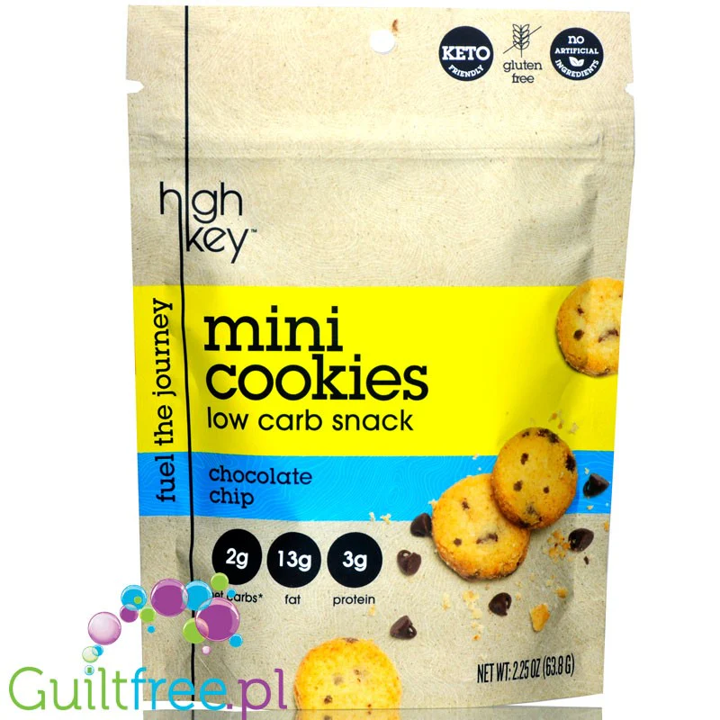 HighKey Snacks Keto Chocolate Chip Cookies - keto ciasteczka z czekoladą - Image 3