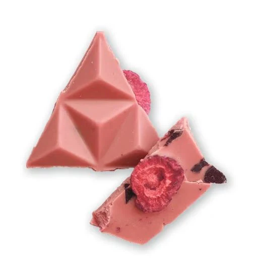 Holy Sh*ocolate Strawberry Stracciatella - wegańska organiczna kraftowa czekolada bez białego cukru - Image 3