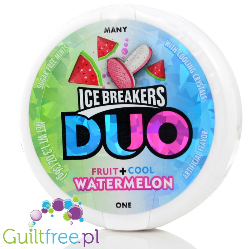 Ice Breakers Duo Arbuz cukierki bez cukru - Image 6